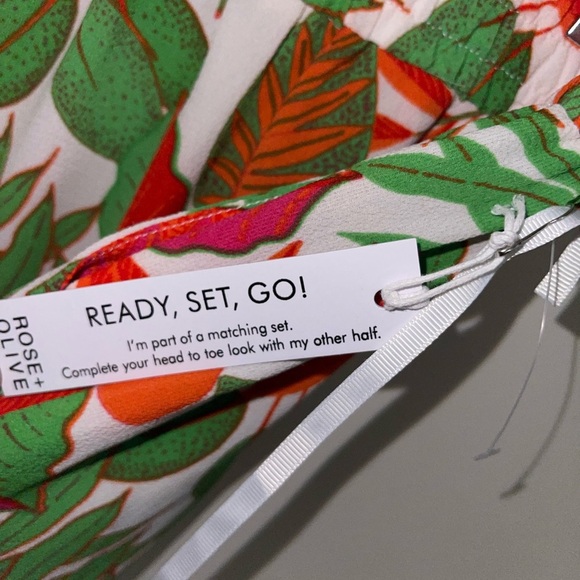 Rose + Olive Plus Size Women’s Palazzo Wide Leg Pants NWT - Picture 7 of 13